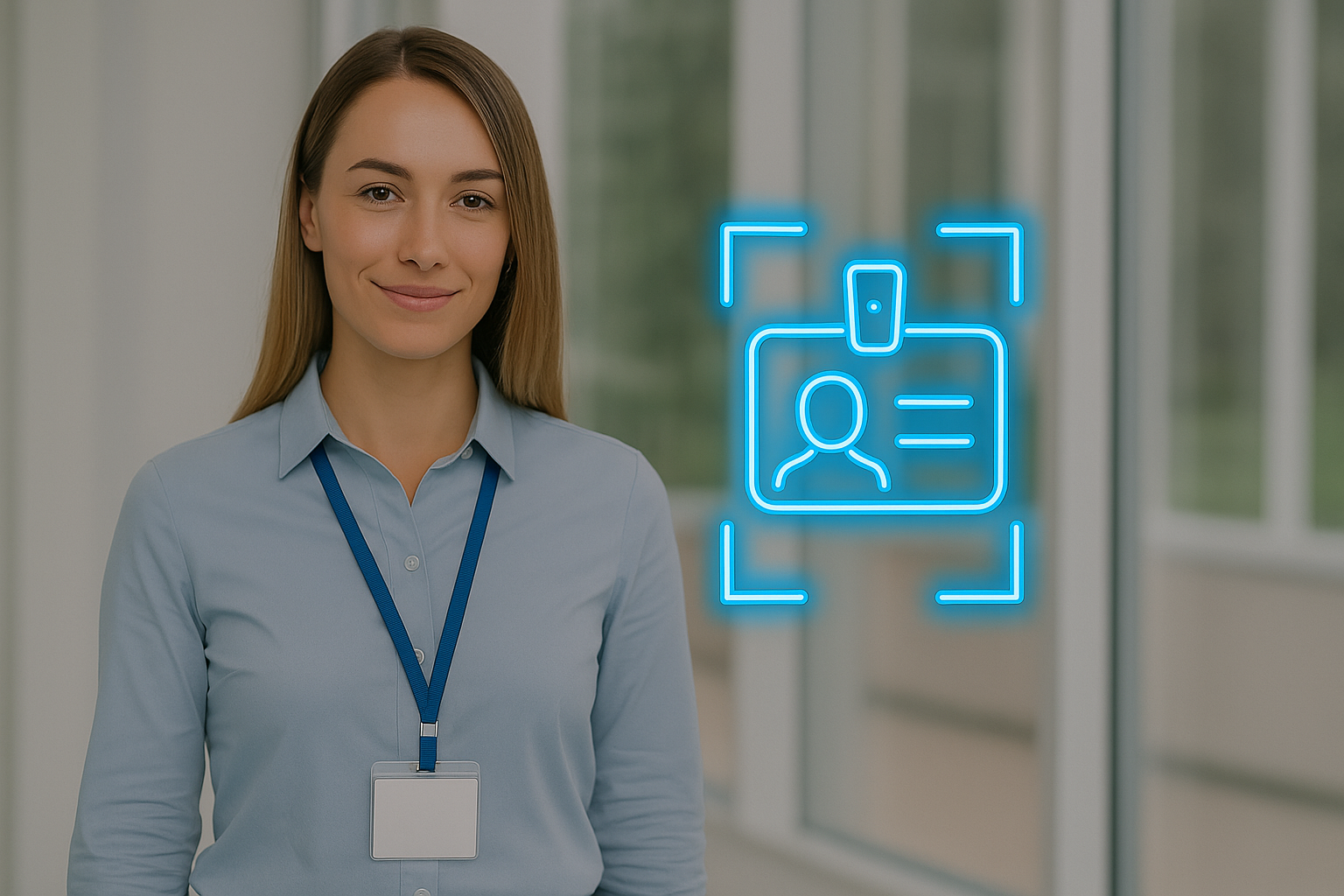 crachás e cartões de identificação Brasil Acesso