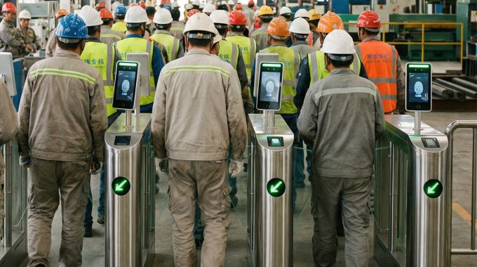 Controle de Acesso Industrial